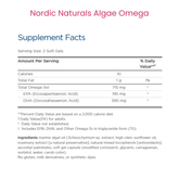 Algae Omega 3